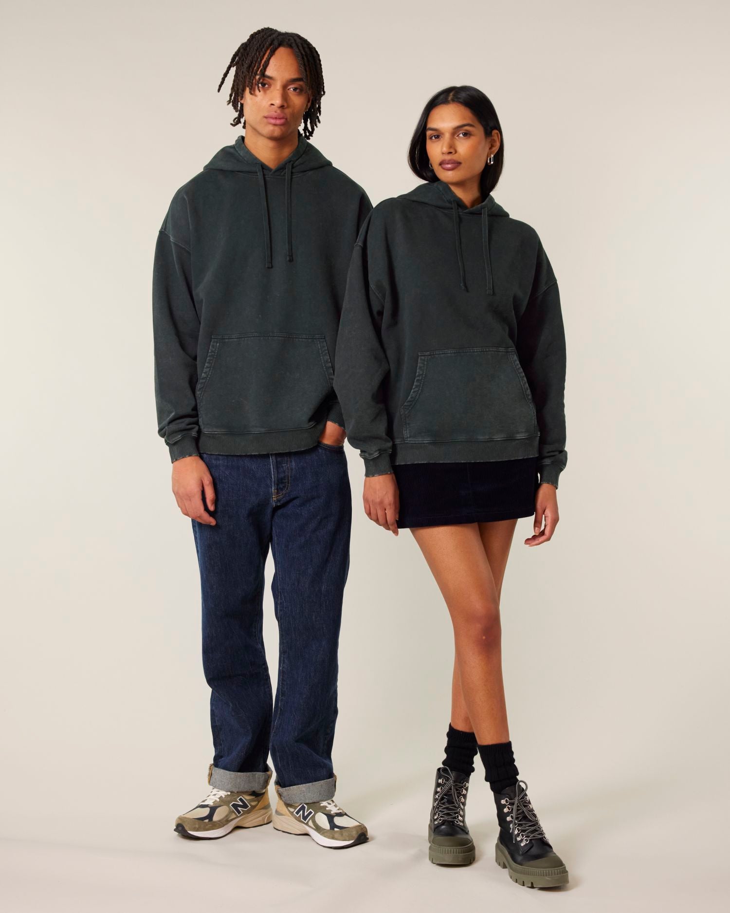 Stanley/Stella Slammer 2.0 vintage | STSU211 | Unisex Hoodie-Sweatshirts G. Dyed Blue Stone