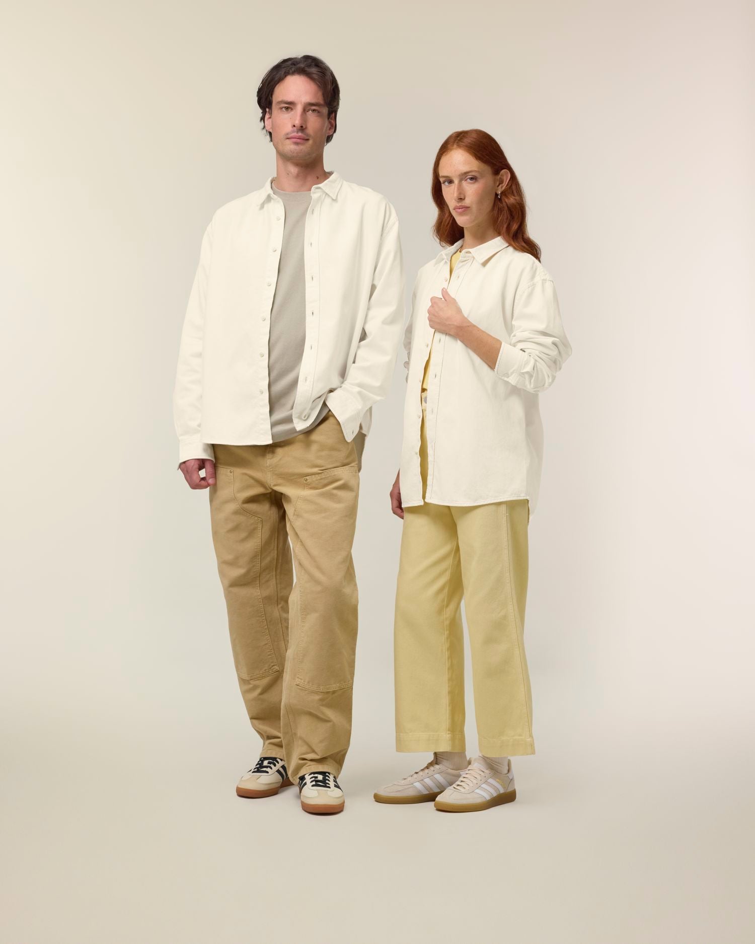 Stanley/Stella Worker Shirt | STWU975 | Unisex Hemden G. Dyed Black Rock