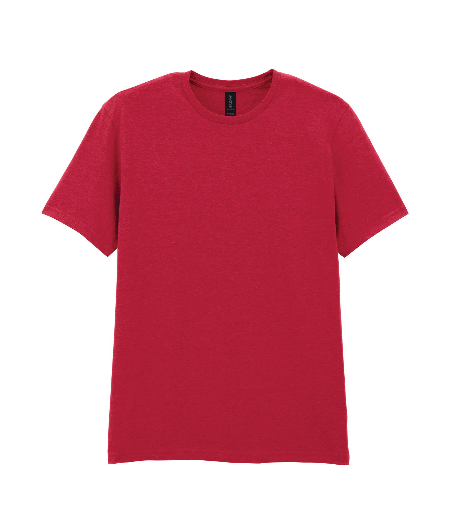 Gildan Softstyle Crew Neck Men's T-shirt GI6400 – Detailansicht Doppelnaht am Saum