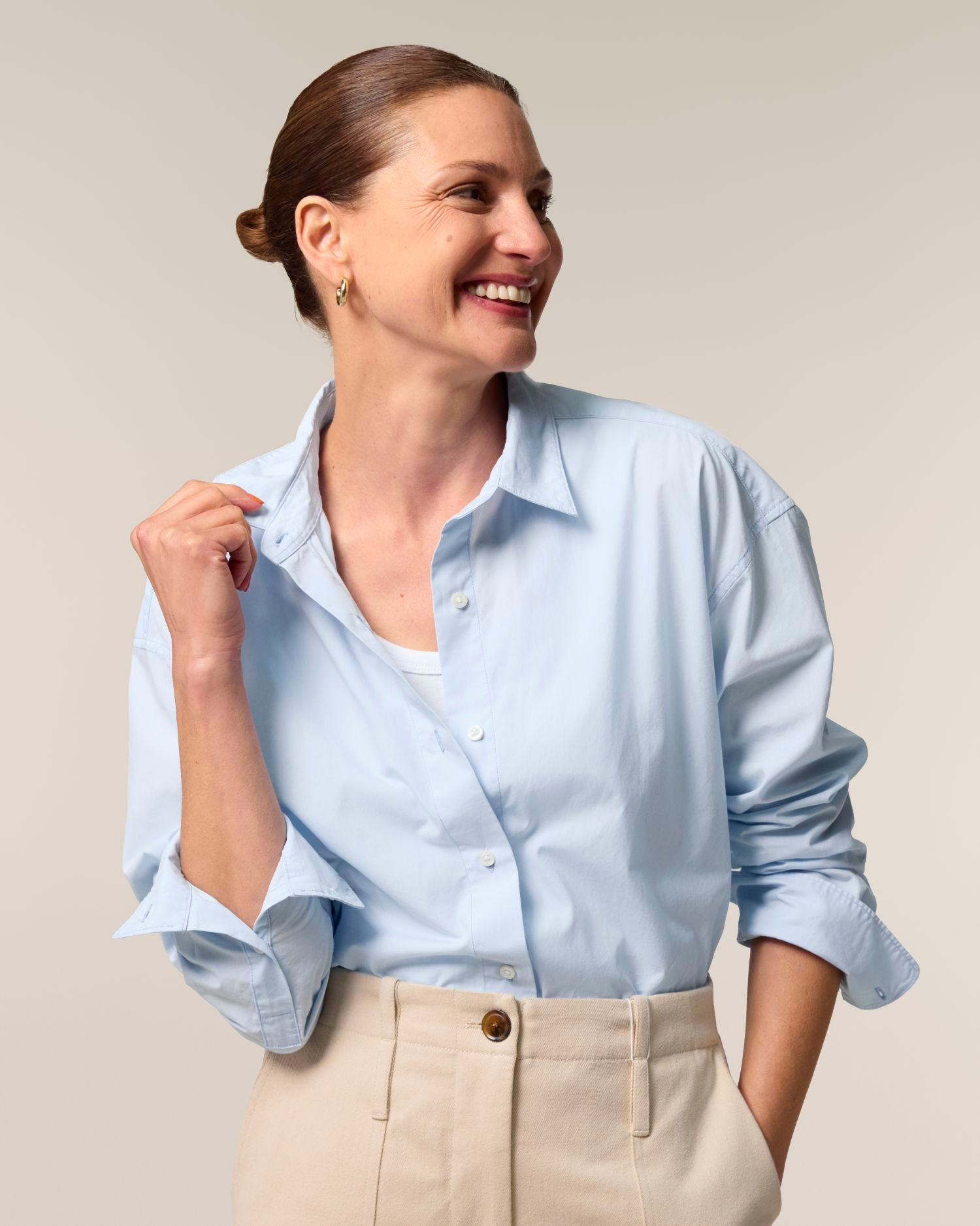 Stanley/Stella Stella Styler Shirt | STWW973 | Damen Hemden Summer Blue