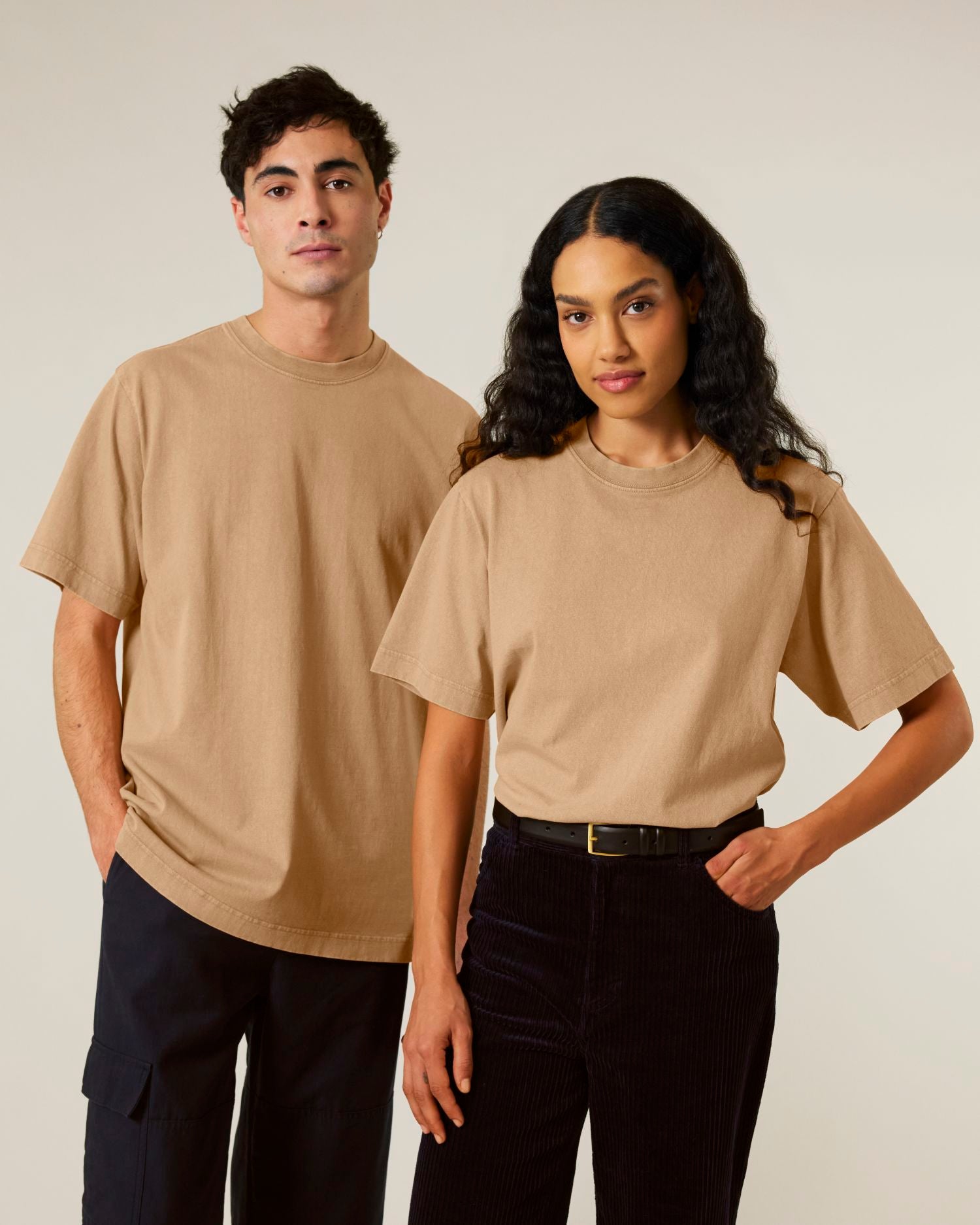 Stanley/Stella Freestyler Vintage | STTU073 | Unisex T-Shirts G. Dyed Blue Stone