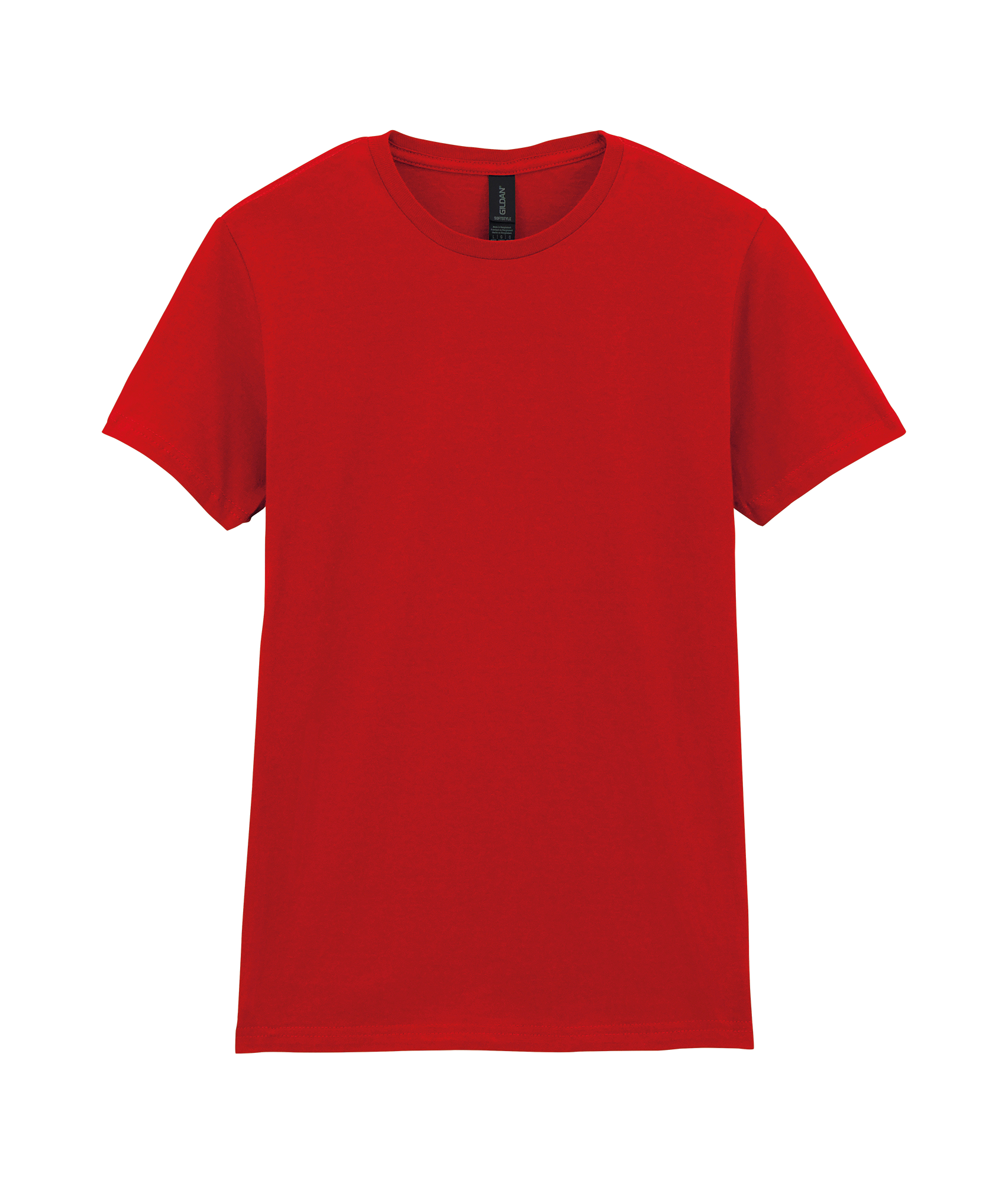 Gildan Softstyle Crew Neck Ladies' T-shirt GI6400L – Vorderansicht