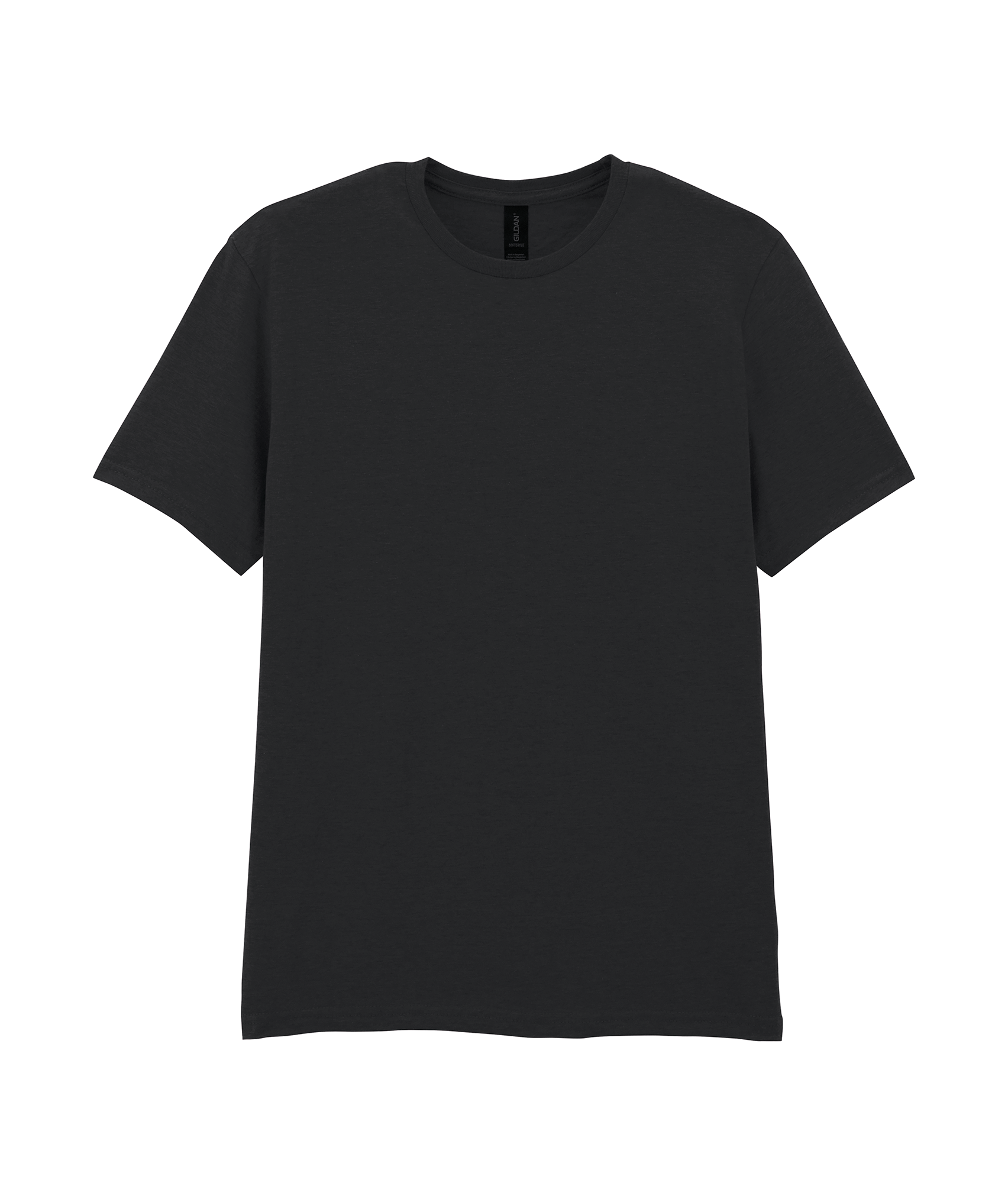 Gildan Softstyle Crew Neck Men's T-shirt GI6400 – Detailansicht Rundhalsausschnitt
